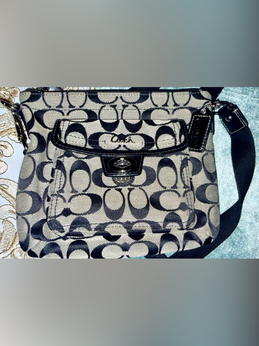 Coach Signature Swingpack Crossbody Bag - Picture 5 of 10